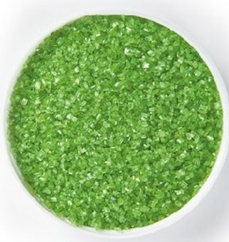 Picture of GREEN SUGAR CRYSTALS  X 1 GRAM MINIMUM ORDER 50G